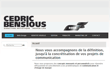 Tablet Screenshot of cedricbenslous.meabilis.fr