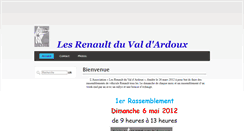 Desktop Screenshot of lesrenaultduvaldardoux.meabilis.fr