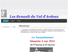 Tablet Screenshot of lesrenaultduvaldardoux.meabilis.fr