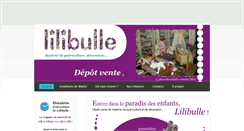 Desktop Screenshot of lilibulle-depotvente-enfants-nice.meabilis.fr