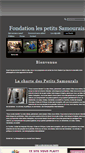 Mobile Screenshot of fondation-petits-samourais.meabilis.fr